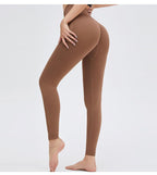 Yoga High Waist Push Up Seamless Sport Leggings Women Workout Pants Super Stretchy Gym Workout Tight Sport Leggings Lightweight Running Pants
