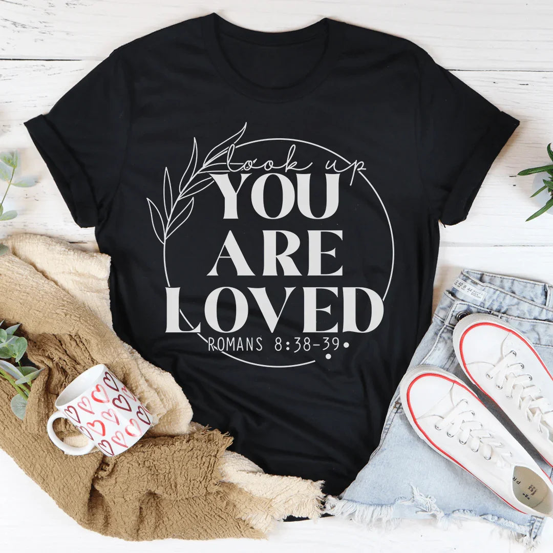 You Are Loved Tee Peachy Sunday