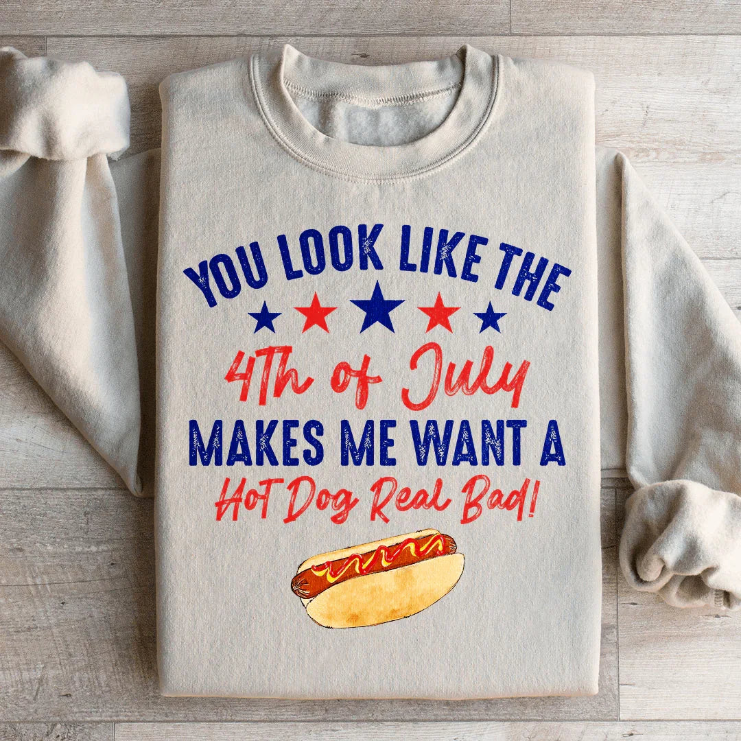 You Look Like The 4th Of July Sweatshirt Peachy Sunday