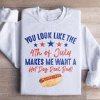 You Look Like The 4th Of July Sweatshirt Peachy Sunday