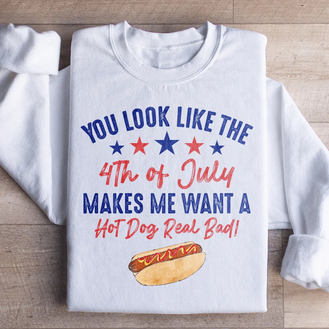 You Look Like The 4th Of July Sweatshirt Peachy Sunday