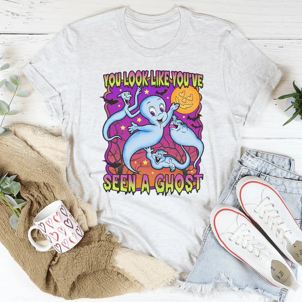 You Look Like You've Seen A Ghost Tee Peachy Sunday