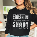You Need Some Sunshine Sweatshirt Peachy Sunday
