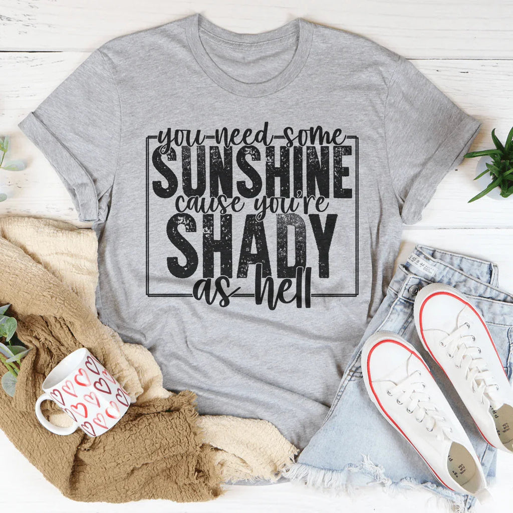 You Need Some Sunshine Tee Peachy Sunday