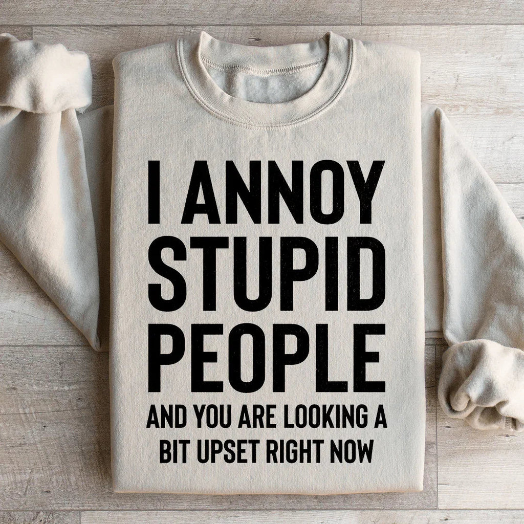 You're Looking A Bit Upset Sweatshirt Peachy Sunday
