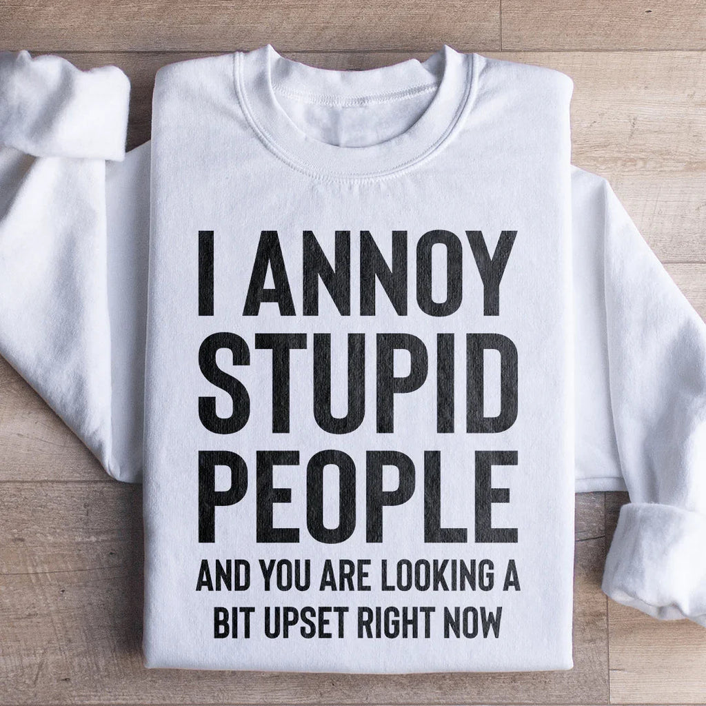 You're Looking A Bit Upset Sweatshirt Peachy Sunday