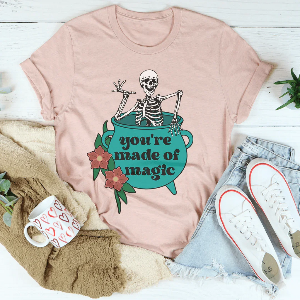 You're Made Of Magic Tee Peachy Sunday