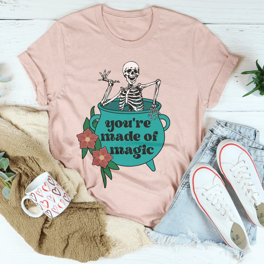 You're Made Of Magic Tee Peachy Sunday