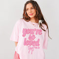 You're So Loved John 3:16 Tee Peachy Sunday