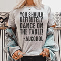 You Should Definitely Dance Tee Peachy Sunday