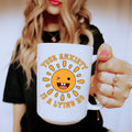 Your Anxiety Is A Lying Ho Ceramic Mug 15 oz Peachy Sunday