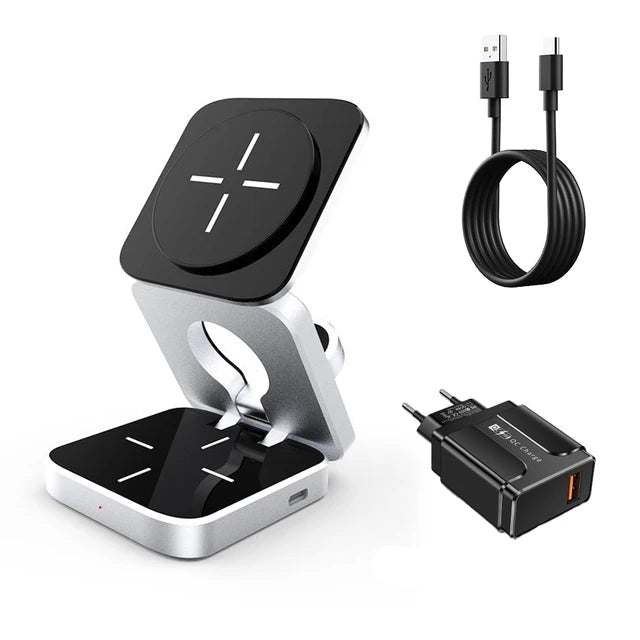 3 in 1 Wireless Charging Station Pi-Mart