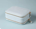 Portable Travel Jewelry Box for Earrings and Necklaces