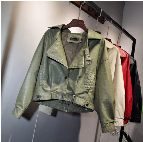 Versatile Slim Fit Women's Street Jackets Pi-Mart