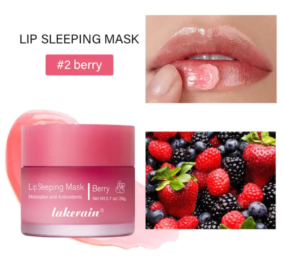 New Sleep Lip Balm Fade Lip Lines Exfoliating Skin Nourishing And Hydrating Pi-Mart