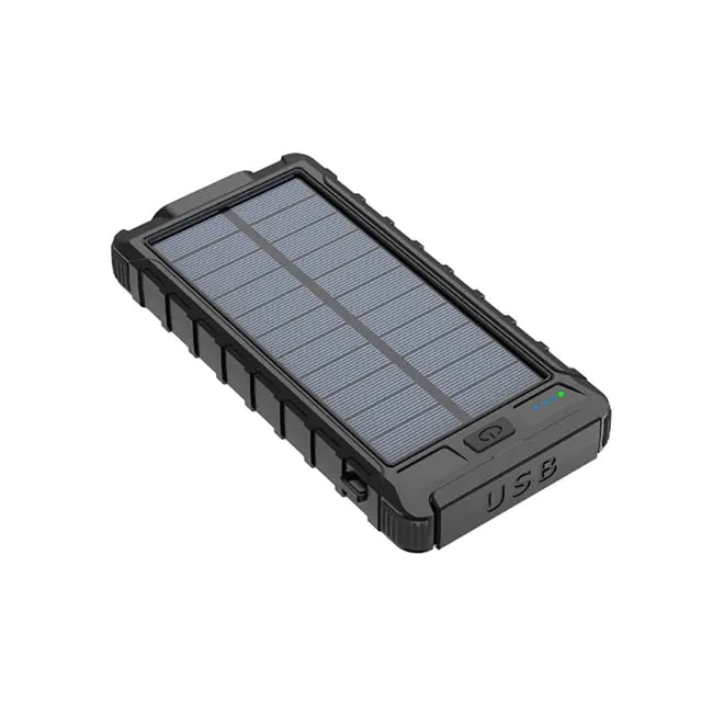 Solar Fast Charging Power Bank Portable 20000mAh Charger Waterproof Pi-Mart
