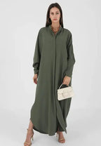 Abaya Long Sleeve Dress for Women
