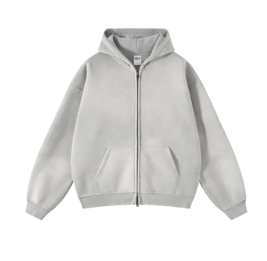 Kuegou Men's Military Green Hooded Jacket Pi-Mart