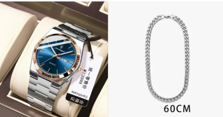 Slimline Men's Quartz Timepiece Pi-Mart