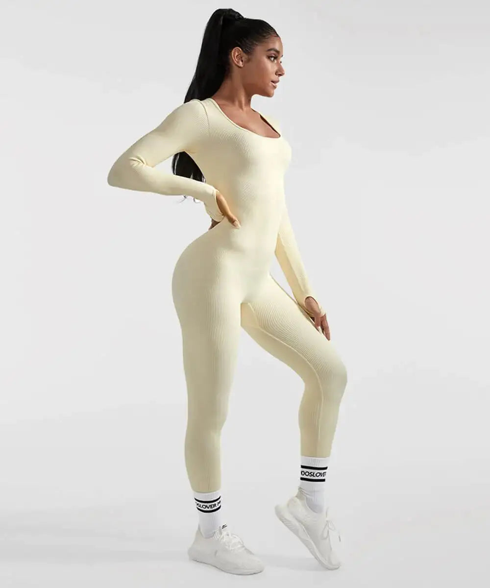 Long Sleeve Jumpsuit Pi-Mart