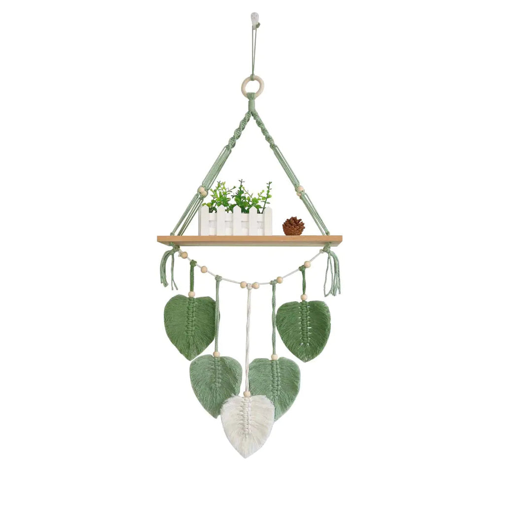 Nordic Wall Decor Handmade Woven Tapestry Shelf Lootquake LLC