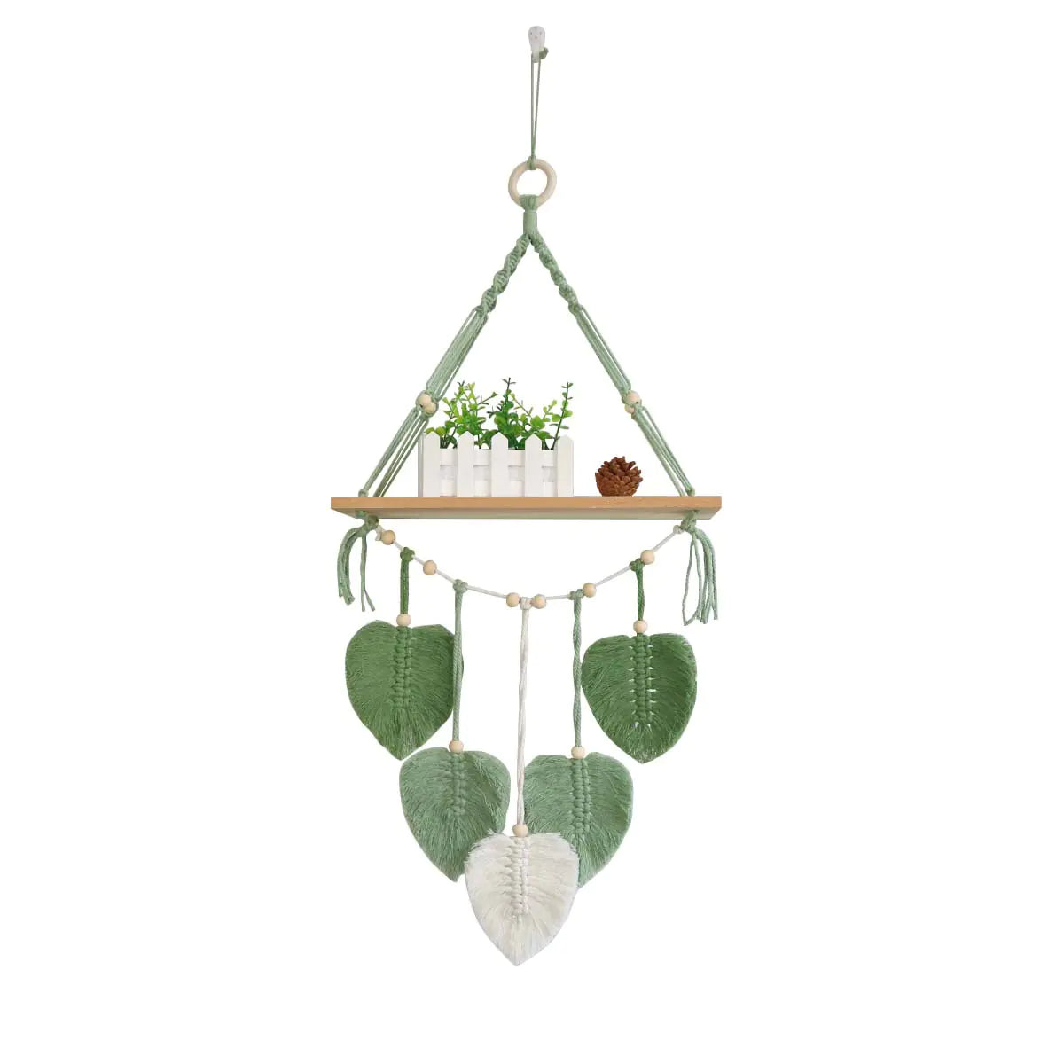 Nordic Wall Decor Handmade Woven Tapestry Shelf Lootquake LLC