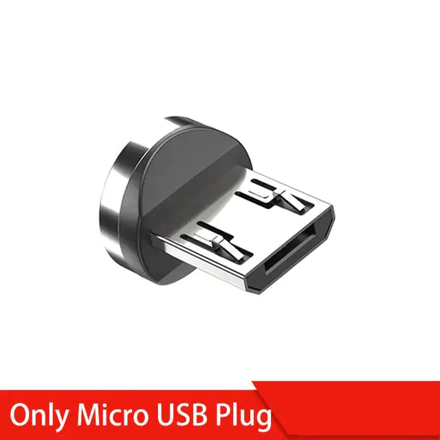 Magnetic Cable For Micro, USB Type C, and IOS Charger Fast Charging Pi-Mart