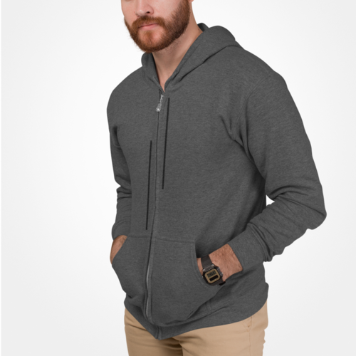 Men's Stripes Zip Up Hoodie - SJB-DIAMOND ELITES
