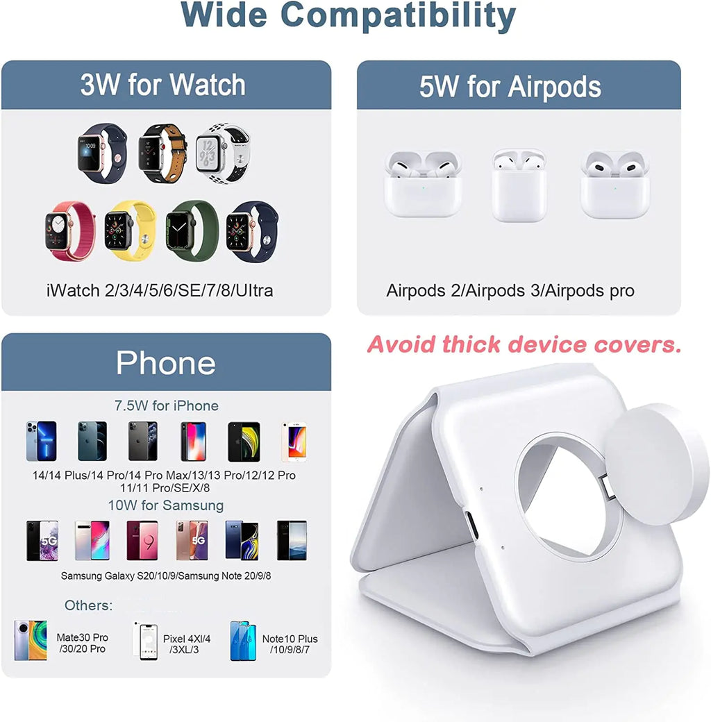 Magnetic Wireless Fast Charger Pi-Mart