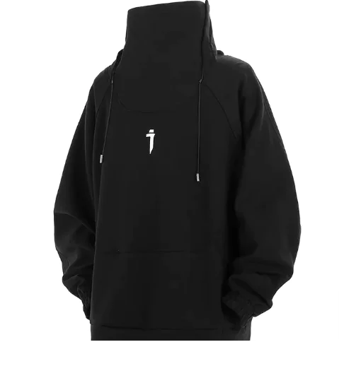 Hip Hop Turtleneck Sweater Men Pi-Mart