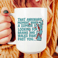 Zombie Looking For Brains Ceramic Mug 15 oz Peachy Sunday