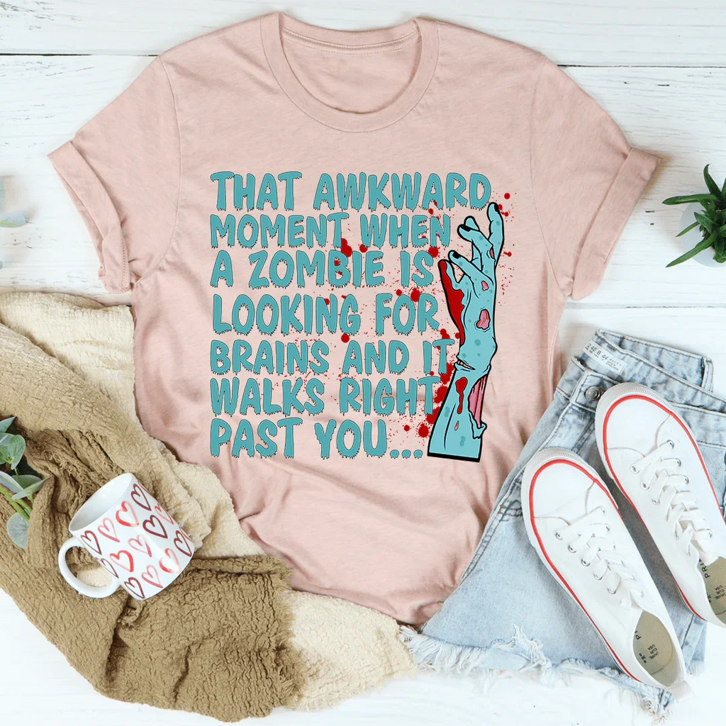 Zombie Looking For Brains Tee