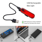 Zoomable LED Bicycle Light Bike Front Lamp Headlight With USB Rechargeable Built-In Battery Bike Light Set USB Rechargeable Powerful LED Bicycle Headlight And Tail Light Combo Stevvex