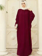 Fashion Single Breasted Muslim Dresses Lootquake LLC
