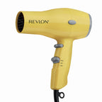REVLON Compact Hair Dryer | 1875W Lightweight Design Perfect for Travel (Yellow) Lootquake LLC