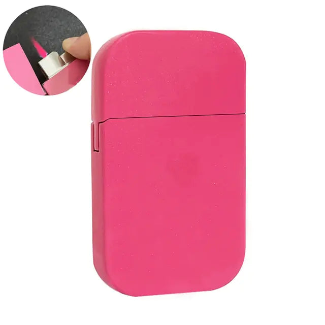 Windproof Pink Flame Lighter Pi-Mart