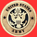 Army Wall Tribute, Army Hand Made Gift available in 12 inch The Military Gift Store